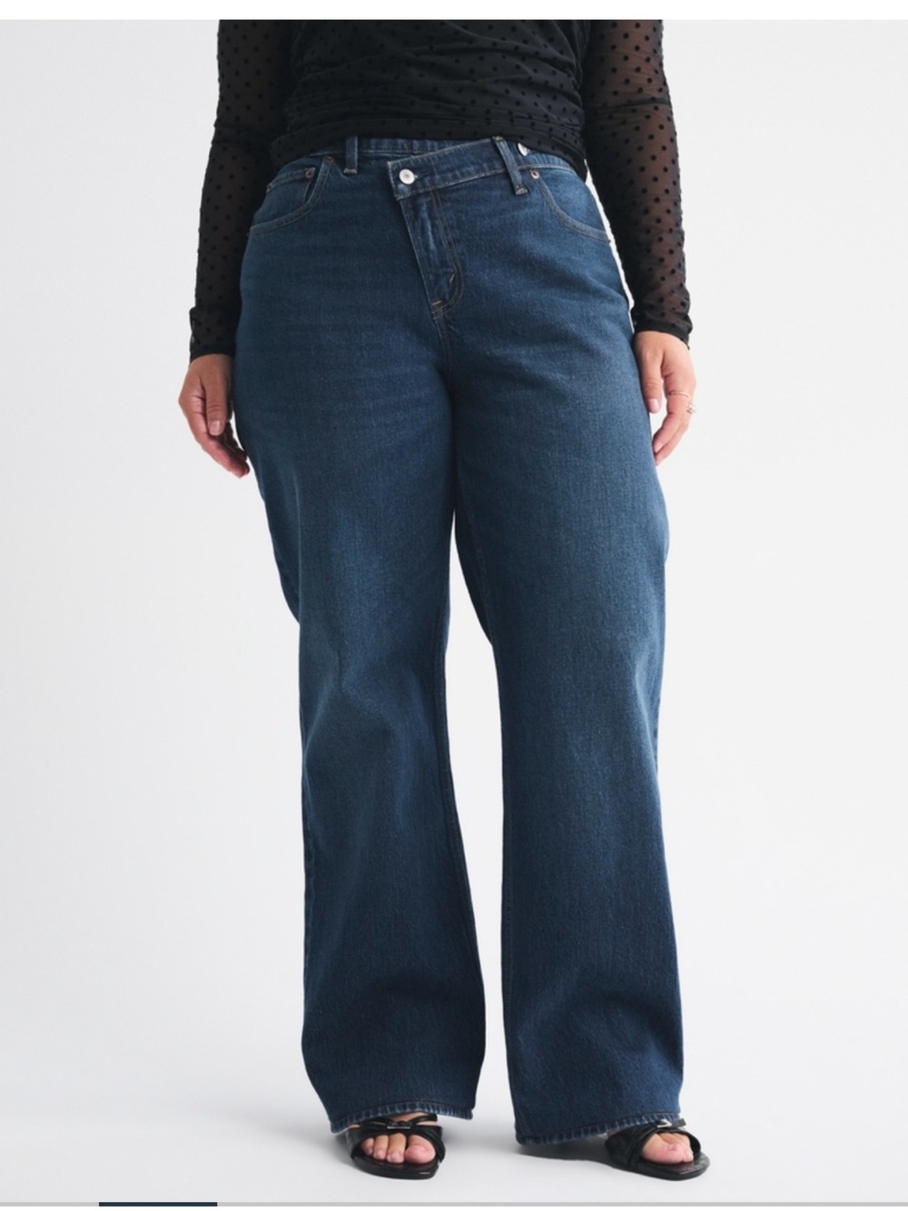 Abercrombie & Fitch curve love 90s relaxed jeans